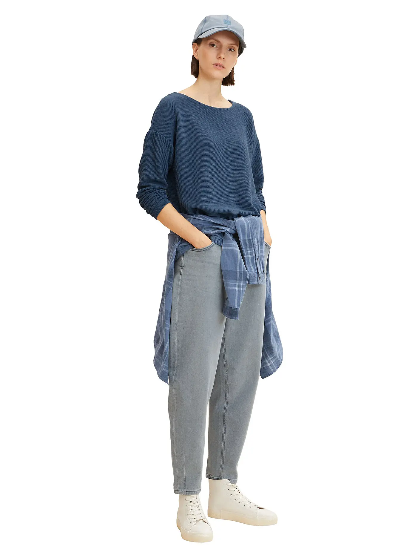 TOM TAILOR | Sweater | dunkelblau
